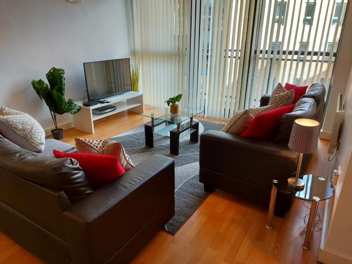 City 2 Bed, 2 Bath, Free Parking & Wifi Sheffield Eksteriør billede